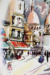 vintage 1950s Worcester ware waste paper basket