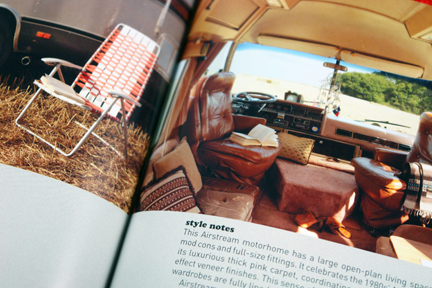 page in My Cool Campervan featuring an Airstream motorhome interior