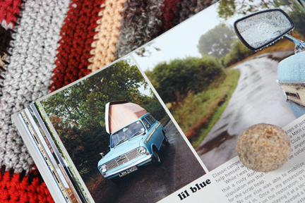 page in My Cool Campervan featuring a Dormobile Roma MKII micro-camper named Lil Blue