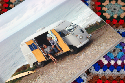 page in My Cool Campervan featuring a VW Hightop used to go surfing