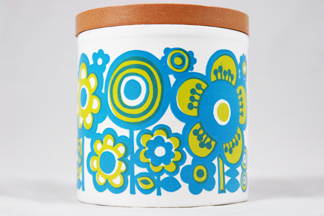 vintage Staffordshire Pottery storage jar