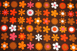 vintage Genia Sapper 'Heidi' fabric