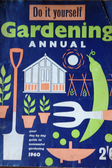 cover from vintage 1960s gardening annual