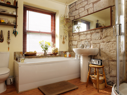 H is for Home's bathroom