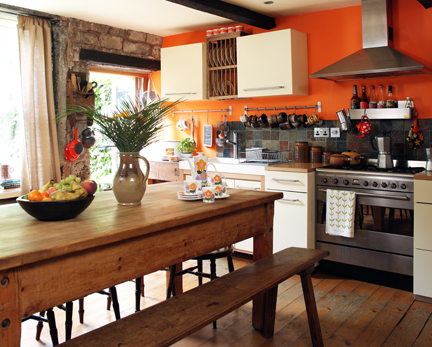 H is for Home's kitchen