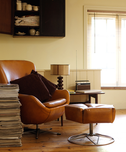 H is for Home's upstairs den