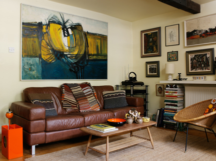 H is for Home's sitting rom