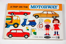 cover of vintage book entitled A trip on the motorway