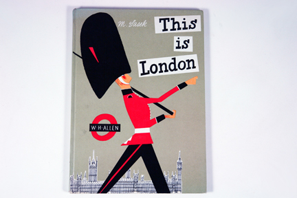 cover of vintage "This is London" boook by Miroslav Sasek cover of vintage "This is London" boook by Miroslav Sasek