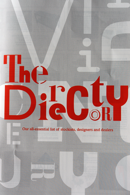 image of the 'image from the 'Directory' section in the 1st edition of Midcentury Magazine