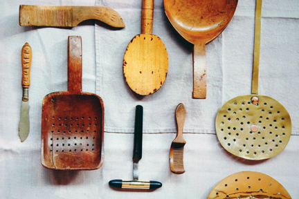 page from an article about dairyana in the June 2011 edition of the BBC Homes & Antiques Magazine