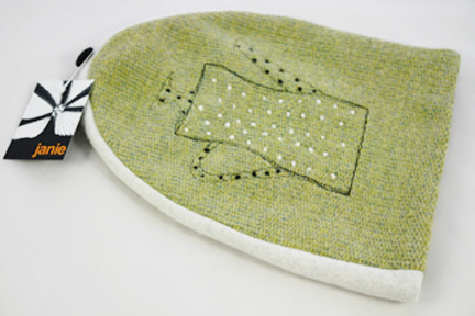 cafetiere cosy handmade and embroidered by Janie (Knitted Textiles) cafetiere cosy handmade and embroidered by Janie (Knitted Textiles)