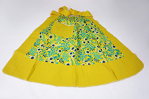 vintage yellow pinny vintage yellow pinny