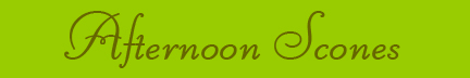 "Afternoon Scones" blog post banner "Afternoon Scones" blog post banner