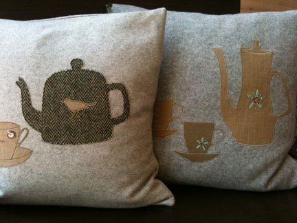 cushions by Calico Angel available at Snug Gallery in Hebden Bridge