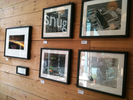selection of photographic prints by Edward Chadwick, owner of Snug Galley, Hebden Bridge