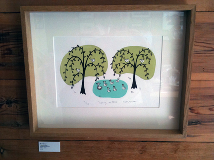 original framed print by Ruth Green available at Snug Gallery in Hebden Bridge