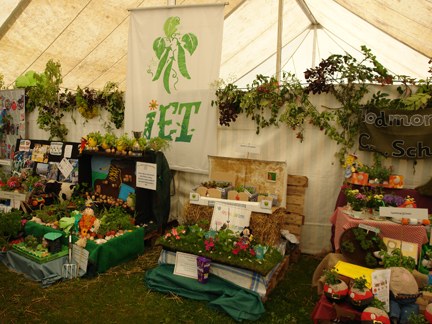 Incredible Edible display at the Todmorden Agricultural Show