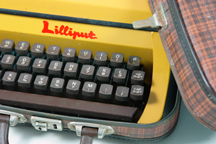 vintage 1970s 'Lilliput' typewriter vintage 1970s 'Lilliput' typewriter