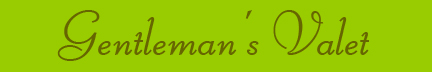 "Gentleman's Valet" blog post banner "Gentleman's Valet" blog post banner