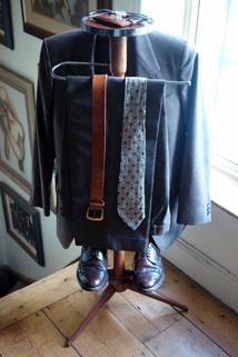 full length view of the vintage gentleman's valet full length view of the vintage gentleman's valet