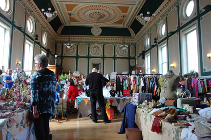 vintage fair at Todmorden Town Hall