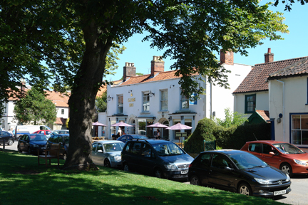 exterior of the Globe, Buttlands, Wells-next-the-Sea