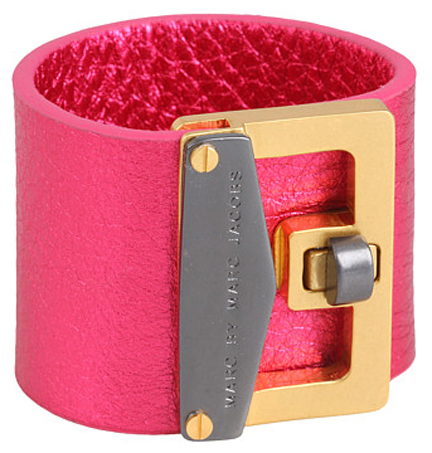 Marc Jacobs "Bianca" leather cuff