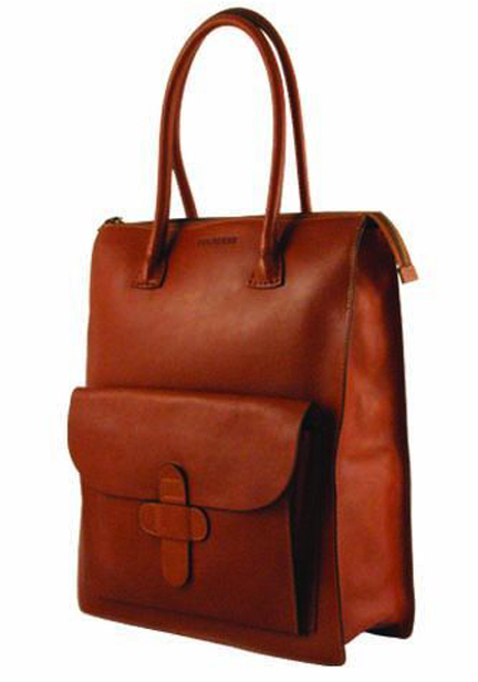 decadent 104a bag in cognac