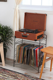 record stand available from Urban Outfitters